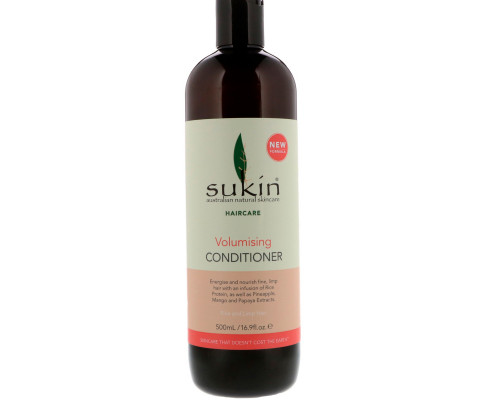 Sukin, Volumising Conditioner, Fine and Limp Hair, 16.9 fl oz (500 ml) Sukin, Volumising Conditioner, Fine and Limp Hair, 16.9 fl oz (500 ml)