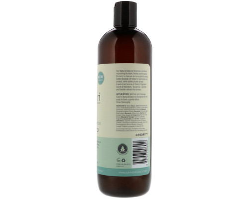 Sukin, Natural Balance Shampoo, Normal Hair, 16.9 fl oz (500 ml) Sukin, Natural Balance Shampoo, Normal Hair, 16.9 fl oz (500 ml)