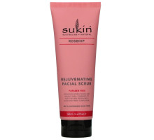 Sukin, Rejuvenating Facial Scrub, Rosehip, 4.23 fl oz (125 ml)