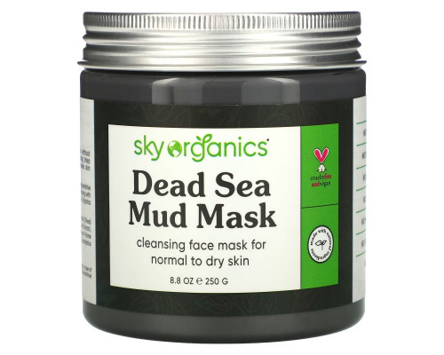 Sky Organics, Dead Sea Mud Mask, 8.8 fl oz (250 g) Sky Organics, Dead Sea Mud Mask, 8.8 fl oz (250 g)