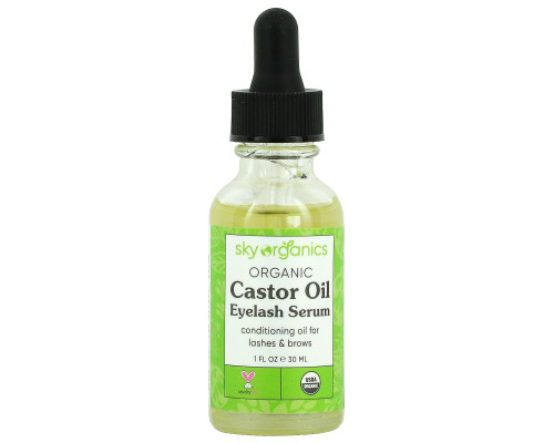 Sky Organics, Organic Castor Oil, Eyelash Enhancer Serum, 1 fl oz (30 ml) Sky Organics, Organic Castor Oil, Eyelash Enhancer Serum, 1 fl oz (30 ml)