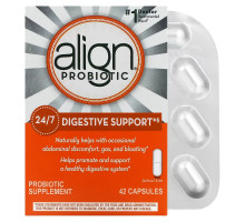 Align Probiotics, 24/7 Digestive Support, Probiotic Supplement, 42 Capsules