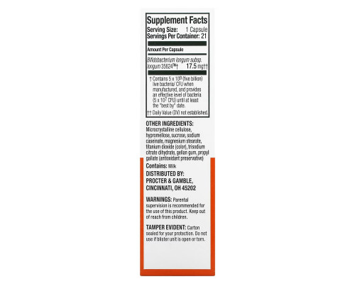 Align Probiotics, 24/7 Digestive Support, Probiotic Supplement, Extra Strength, 21 Capsules Align Probiotics, 24/7 Digestive Support, Probiotic Supplement, Extra Strength, 21 Capsules