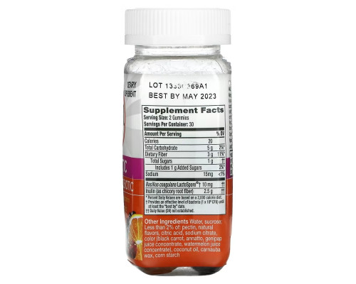 Align Probiotics, Dualbiotic, Prebiotic + Probiotic, Natural Fruit, 60 Gummies Align Probiotics, Dualbiotic, Prebiotic + Probiotic, Natural Fruit, 60 Gummies