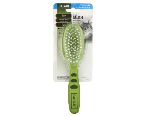 Safari, Bristle Brush, For Cats, 1 Brush Safari, Bristle Brush, For Cats, 1 Brush