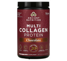 Dr. Axe / Ancient Nutrition, Multi Collagen Protein, Chocolate, 10 oz (283.2 g)