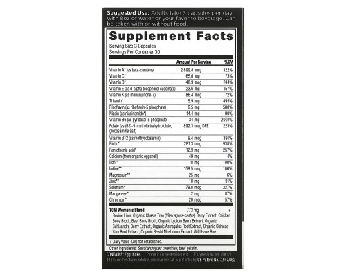 Dr. Axe / Ancient Nutrition, Ancient Multi, Women's, 90 Capsules Dr. Axe / Ancient Nutrition, Ancient Multi, Women's, 90 Capsules