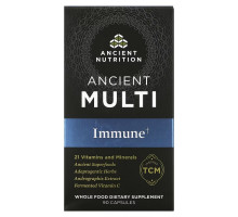 Dr. Axe / Ancient Nutrition, Ancient Multi, для иммунитета, 90 капсул