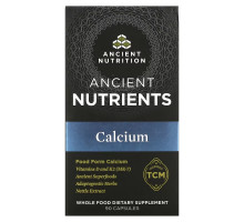 Dr. Axe / Ancient Nutrition, Calcium, 90 Capsules