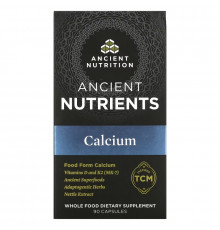 Dr. Axe / Ancient Nutrition, Calcium, 90 Capsules