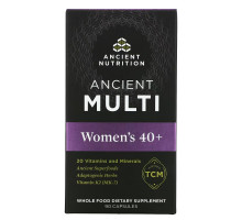 Dr. Axe / Ancient Nutrition, Ancient Multi, для женщин от 40 лет, 90 капсул