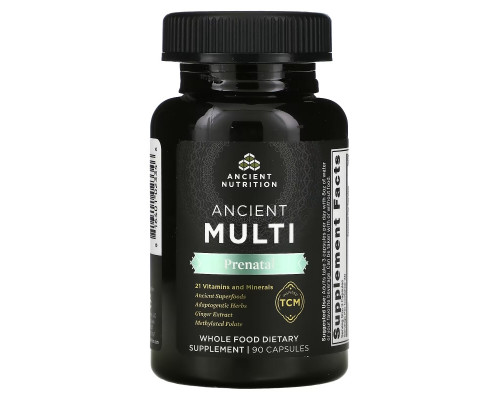 Dr. Axe / Ancient Nutrition, Ancient Multi Prenatal, 90 Capsules Dr. Axe / Ancient Nutrition, Ancient Multi Prenatal, 90 Capsules