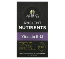 Dr. Axe / Ancient Nutrition, Vitamin B-12, 30 Capsules