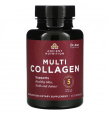 Dr. Axe / Ancient Nutrition, Multi Collagen, 45 Capsules