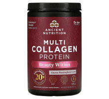 Dr. Axe / Ancient Nutrition, Multi Collagen Protein, Beauty Within, Guava Passionfruit, 1.15 lb (522 g)