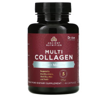 Dr. Axe / Ancient Nutrition, Multi Collagen, Joint + Mobility, 45 Capsules