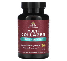 Dr. Axe / Ancient Nutrition, Multi Collagen, Joint + Mobility, 90 Capsules