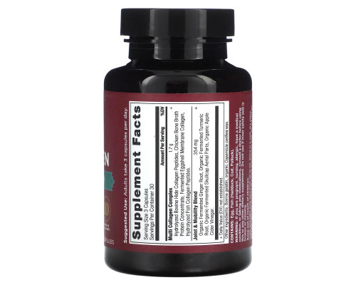 Dr. Axe / Ancient Nutrition, Multi Collagen, Joint + Mobility, 90 Capsules Dr. Axe / Ancient Nutrition, Multi Collagen, Joint + Mobility, 90 Capsules