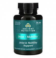 Dr. Axe / Ancient Nutrition, Joint + Mobility Support, 60 Capsules