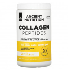 Dr. Axe / Ancient Nutrition, Collagen Peptides, Vanilla, 8.51 oz (241.2 g)