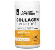 Dr. Axe / Ancient Nutrition, Коллагеновые пептиды, апельсин, 255,6 г (9,02 унции)