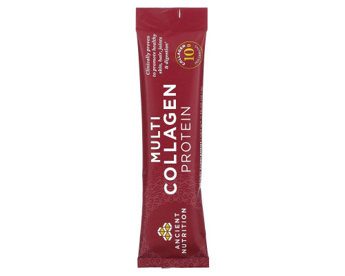 Dr. Axe / Ancient Nutrition, Multi Collagen Protein, 40 Single Stick Packets, 14.4 oz (408 g) Dr. Axe / Ancient Nutrition, Multi Collagen Protein, 40 Single Stick Packets, 14.4 oz (408 g)