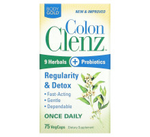 BodyGold, Colon Clenz, 75 VegCaps