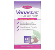 Для вен и ухода за ногами BodyGold, Venastat, для здоровья вен ног, 60 капсул