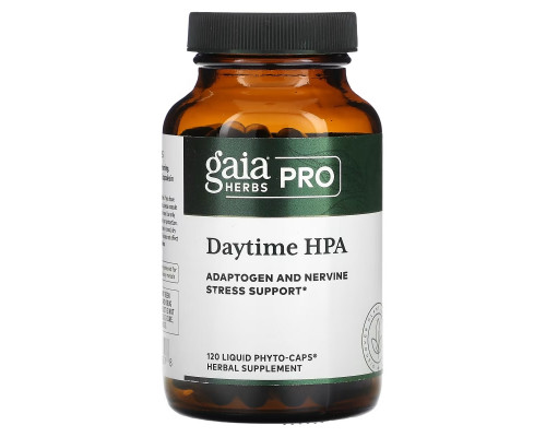 Gaia Herbs Professional Solutions, Daytime HPA, 120 Liquid-Filled Caps Gaia Herbs Professional Solutions, Daytime HPA, 120 Liquid-Filled Caps