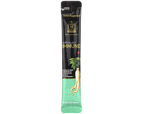 Cheong Kwan Jang, Koreselect, Immune, 10 Sticks, 0.34 fl oz (10 ml) Each Cheong Kwan Jang, Koreselect, Immune, 10 Sticks, 0.34 fl oz (10 ml) Each