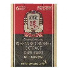 Женьшень CheongKwanJang, экстракт корейского красного женьшеня, 30 г (1,06 унции)