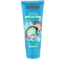 Freeman Beauty, Feeling Beautiful, антистрессовая глиняная маска, минералы Мертвого моря, 6 ж. унц. (175 мл)
