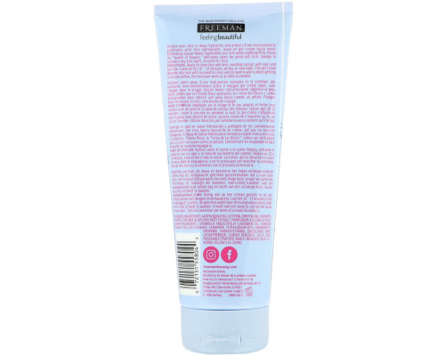Freeman Beauty, Feeling Beautiful, увлажняющая кремово-гелевая маска, ледниковая вода и розовый пеон, 6 ж. унц. (175 мл) Freeman Beauty, Feeling Beautiful, увлажняющая кремово-гелевая маска, ледниковая вода и розовый пеон, 6 ж. унц. (175 мл)
