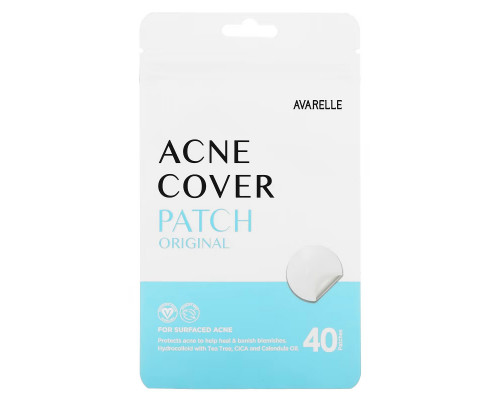 Avarelle, патчи для лечения акне, 40 прозрачных патчей