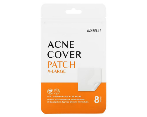 Avarelle, Патчи от акне, XL, 8 шт. Avarelle, Патчи от акне, XL, 8 шт.
