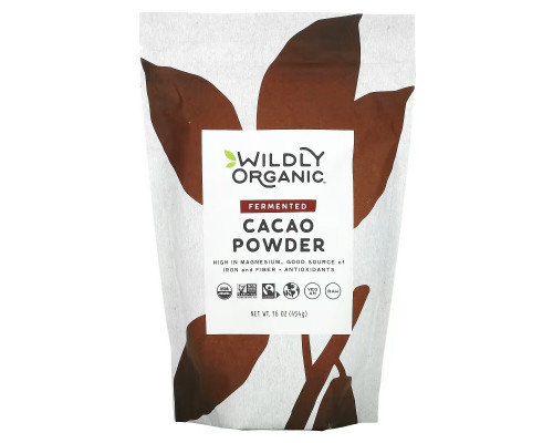 Wildly Organic, Fermented Cacao Powder, 16 oz (454 g) Wildly Organic, Fermented Cacao Powder, 16 oz (454 g)