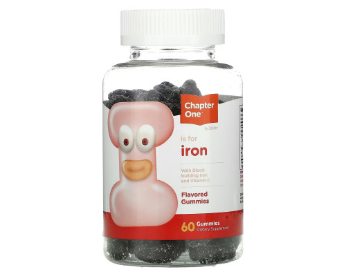 Chapter One, I is for Iron, 60 Gummies Chapter One, I is for Iron, 60 Gummies