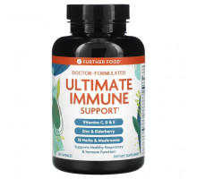Растительные экстракты и настойки Ultimate Immune Support, 120 Capsules