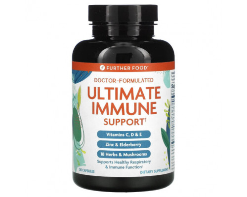 Растительные экстракты и настойки Ultimate Immune Support, 120 Capsules Растительные экстракты и настойки Ultimate Immune Support, 120 Capsules
