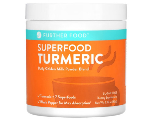 Further Food, Turmeric Tonic, 2.12 oz (60 g)