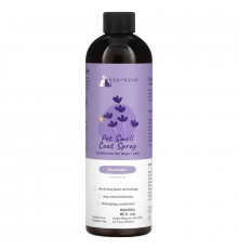 Kin+Kind, Pet Smell Coat Spray Conditioner, For Dogs + Cats, Lavender, 12 fl oz (354 ml)