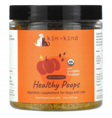 Kin+Kind, Healthy Poops, For Dogs & Cats, 4 oz (113.4 g)