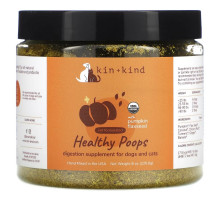 Kin+Kind, Healthy Poops, для собак и кошек, 226,8 г (8 унций)