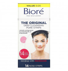 Biore, Deep Cleansing Pore Strips, The Original , 14 Nose Strips