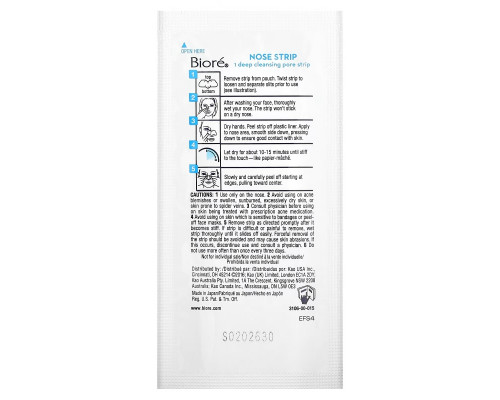 Biore, Deep Cleansing Pore Strips, The Original , 14 Nose Strips Biore, Deep Cleansing Pore Strips, The Original , 14 Nose Strips