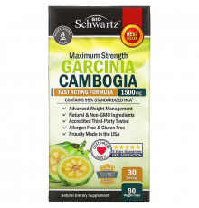 BioSchwartz, Garcinia Cambogia, 1,500 mg, 90 Veggie Caps