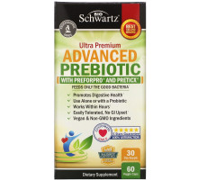 BioSchwartz, Advanced Prebiotic, 60 Veggie Capsules