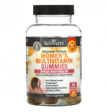 Женское здоровье Women's Multivitamin Gummies, Advanced Formula, 60 Gummies
