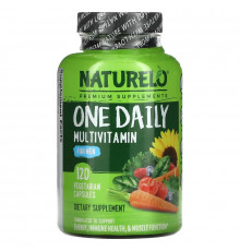 NATURELO Premium Supplements, One Daily Multivitamin for Men, 120 Vegetarian Capsules
