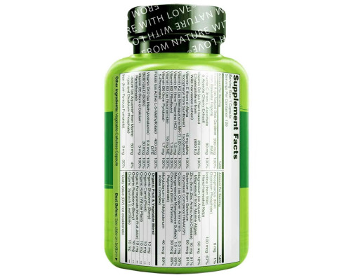 NATURELO Premium Supplements, One Daily Multivitamin for Women, 120 Vegetarian Capsules NATURELO Premium Supplements, One Daily Multivitamin for Women, 120 Vegetarian Capsules
